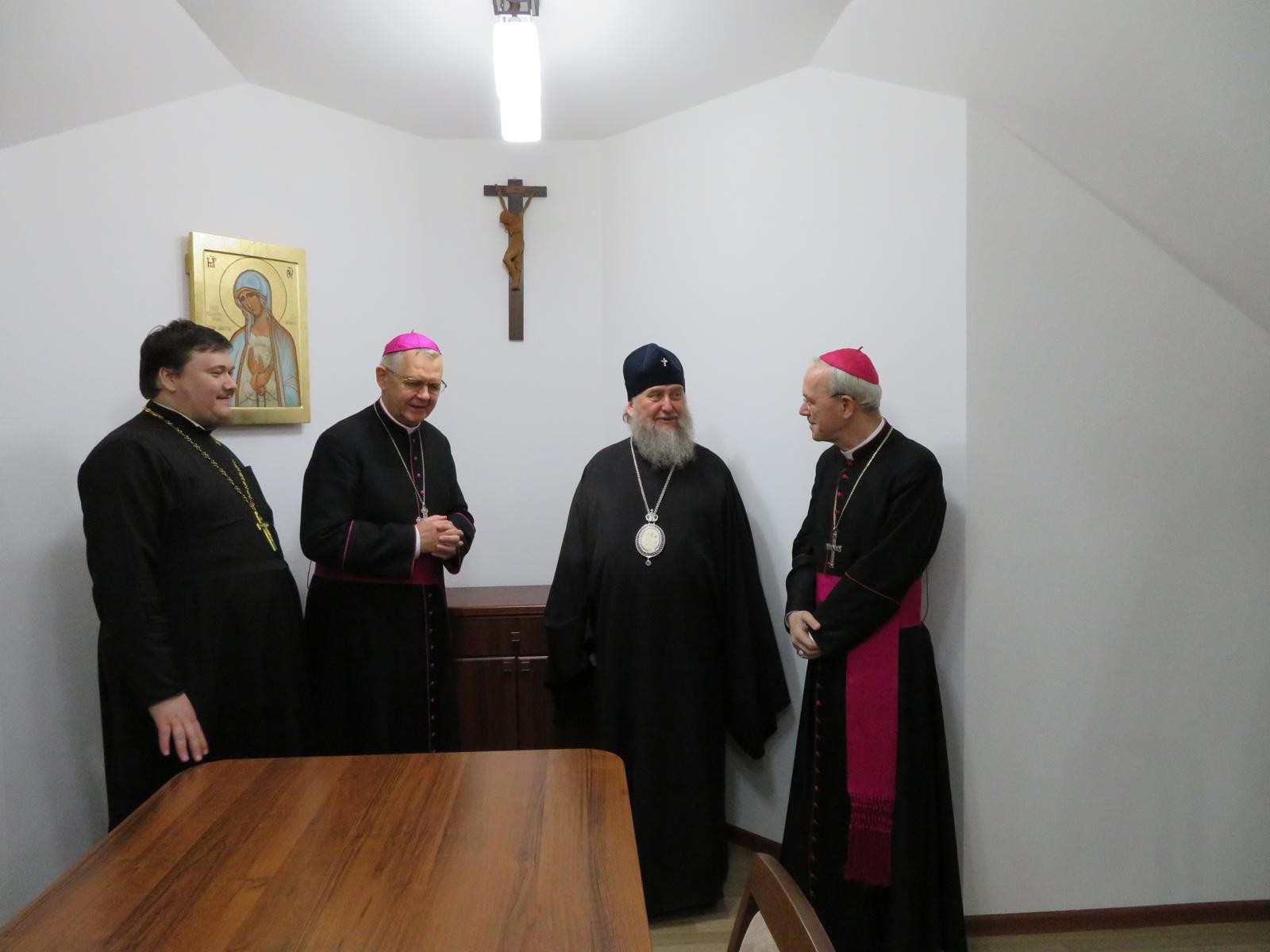 Metropolitan Alexander of Astana and Kazakhstan visited the Catholic