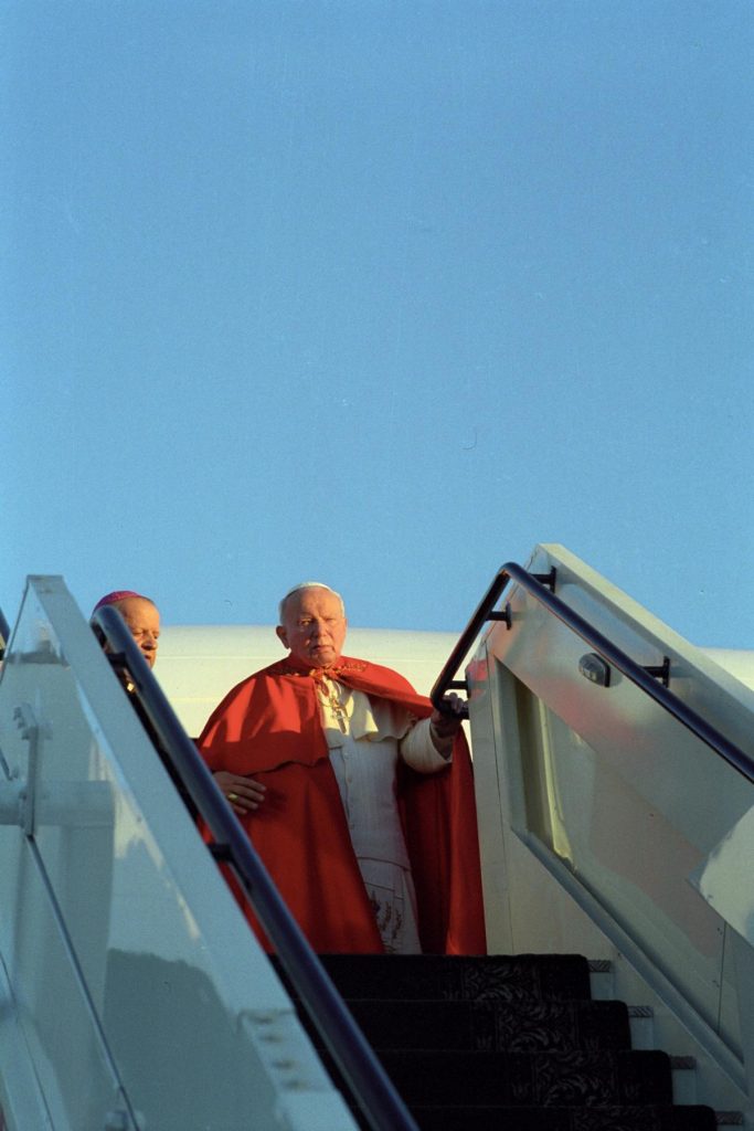 Речь Иоанна Павла II в международном аэропорту Астаны 22 сентября 2001 года