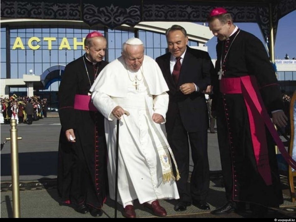 Обращение Иоанна Павла II во время церемонии прощания
