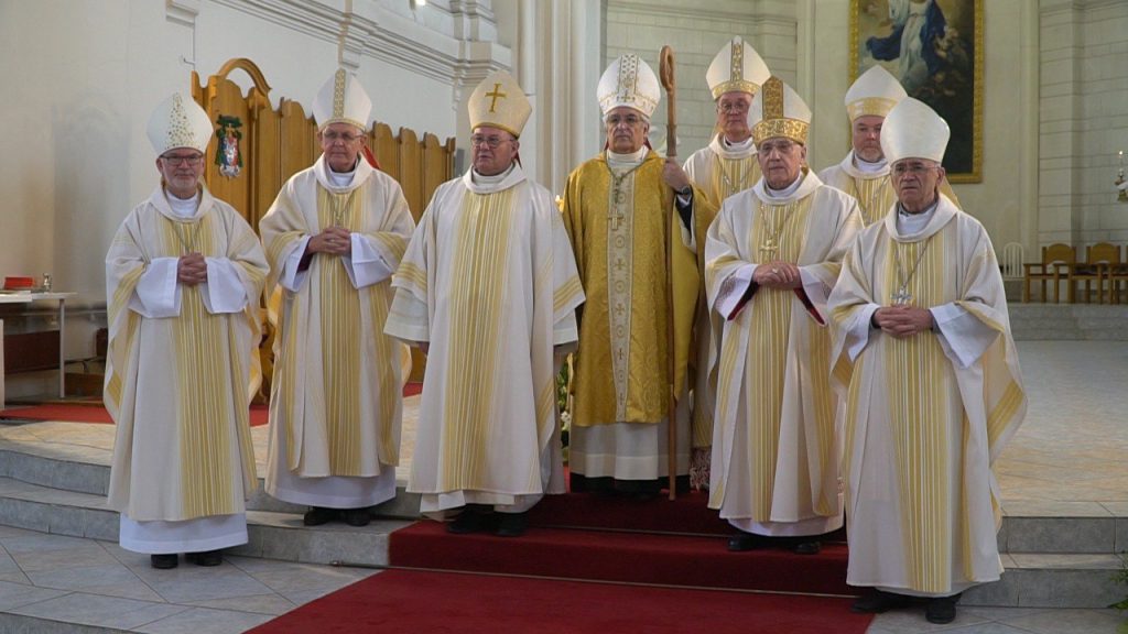 Архиепископ Томаш Пэта на юбилейных торжествах в Санкт-Петербурге