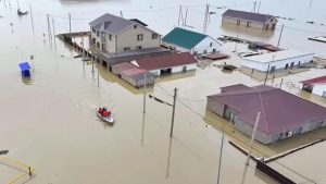 Наводнение в Казахстане