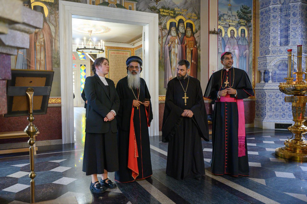 Православная Церковь Казахстана передала мощи св.Георгия Победоносца в дар Сиро-Маланкарской Католической Церкви в Индии