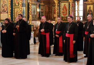 Католические епископы посетили православный собор в Астане