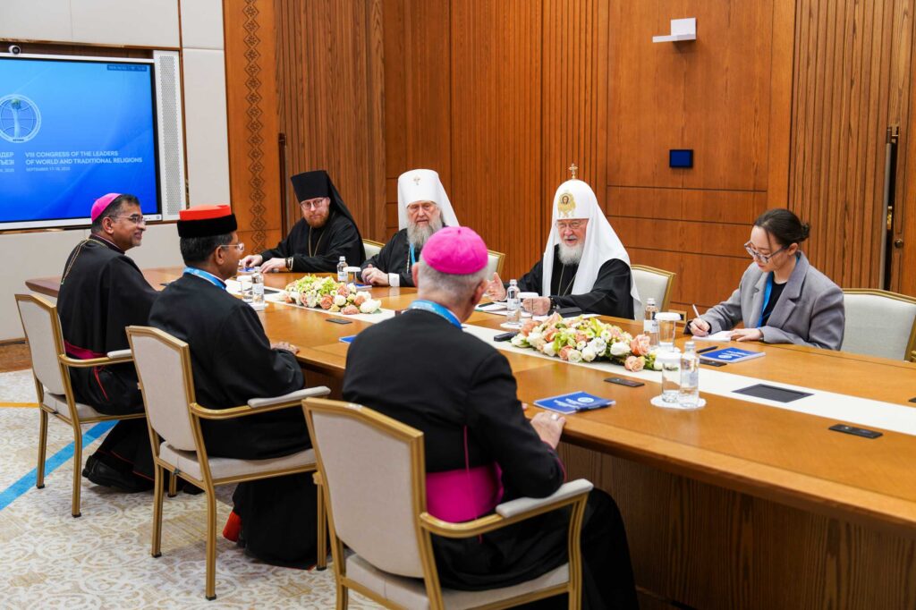 В Астане прошла встреча представителей Католической Церкви с Патриархом Кириллом